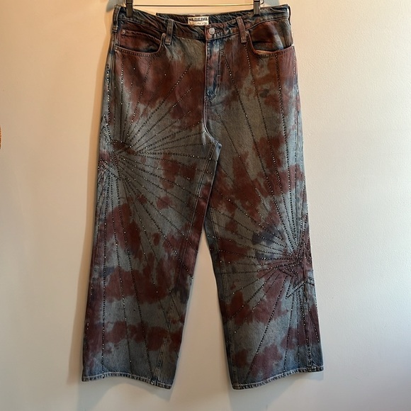 Free People Aurora Mid-Rise Straight Jeans Size 30 NWT - Picture 7 of 15